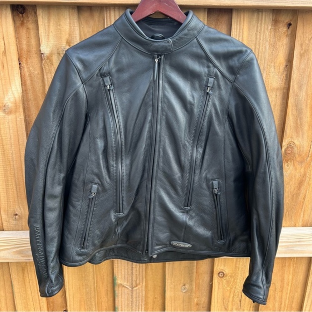 Harley-Davidson FXRG Women’s Leather Motorcycle Jacket 16 -18